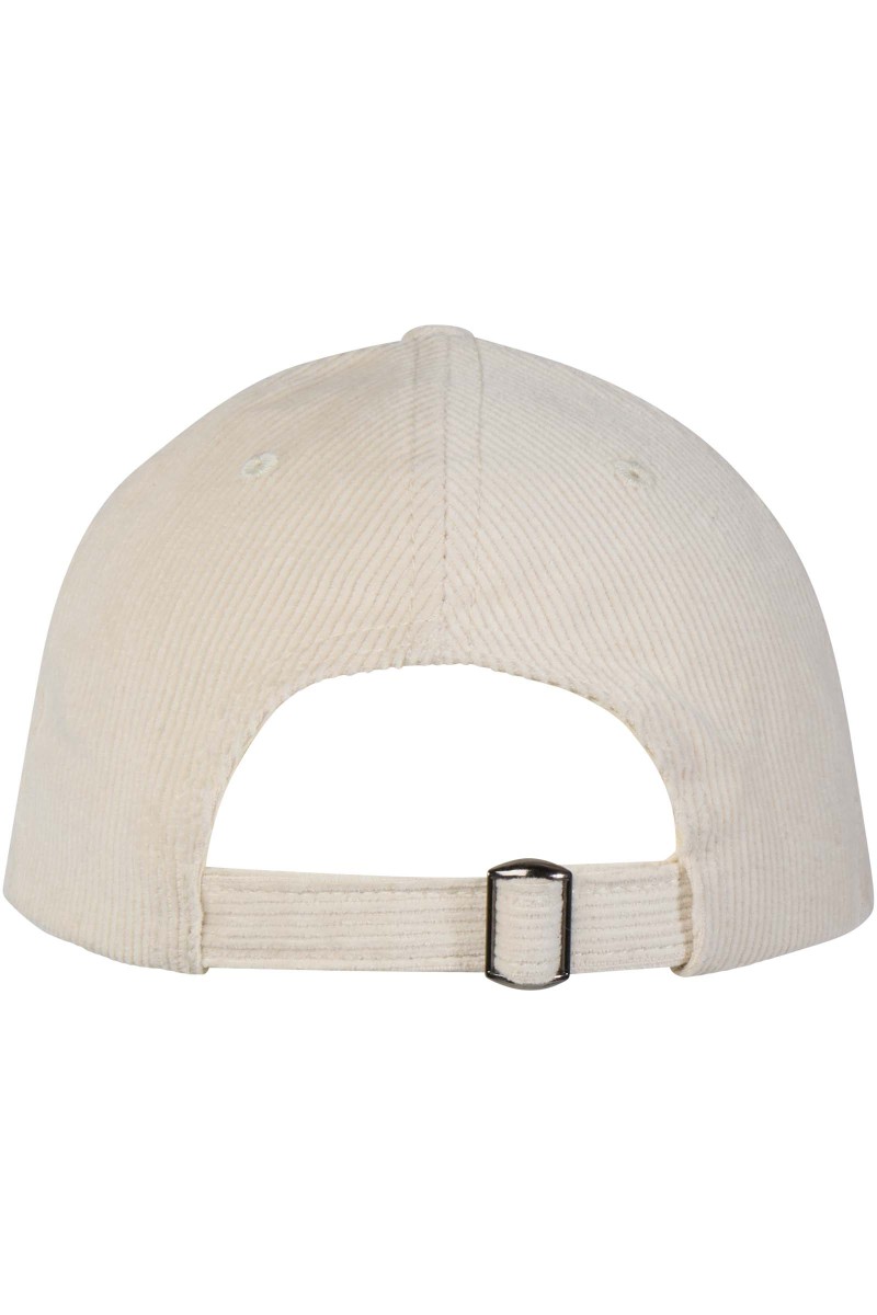 Hutton 6 panel recycled corduroy cap