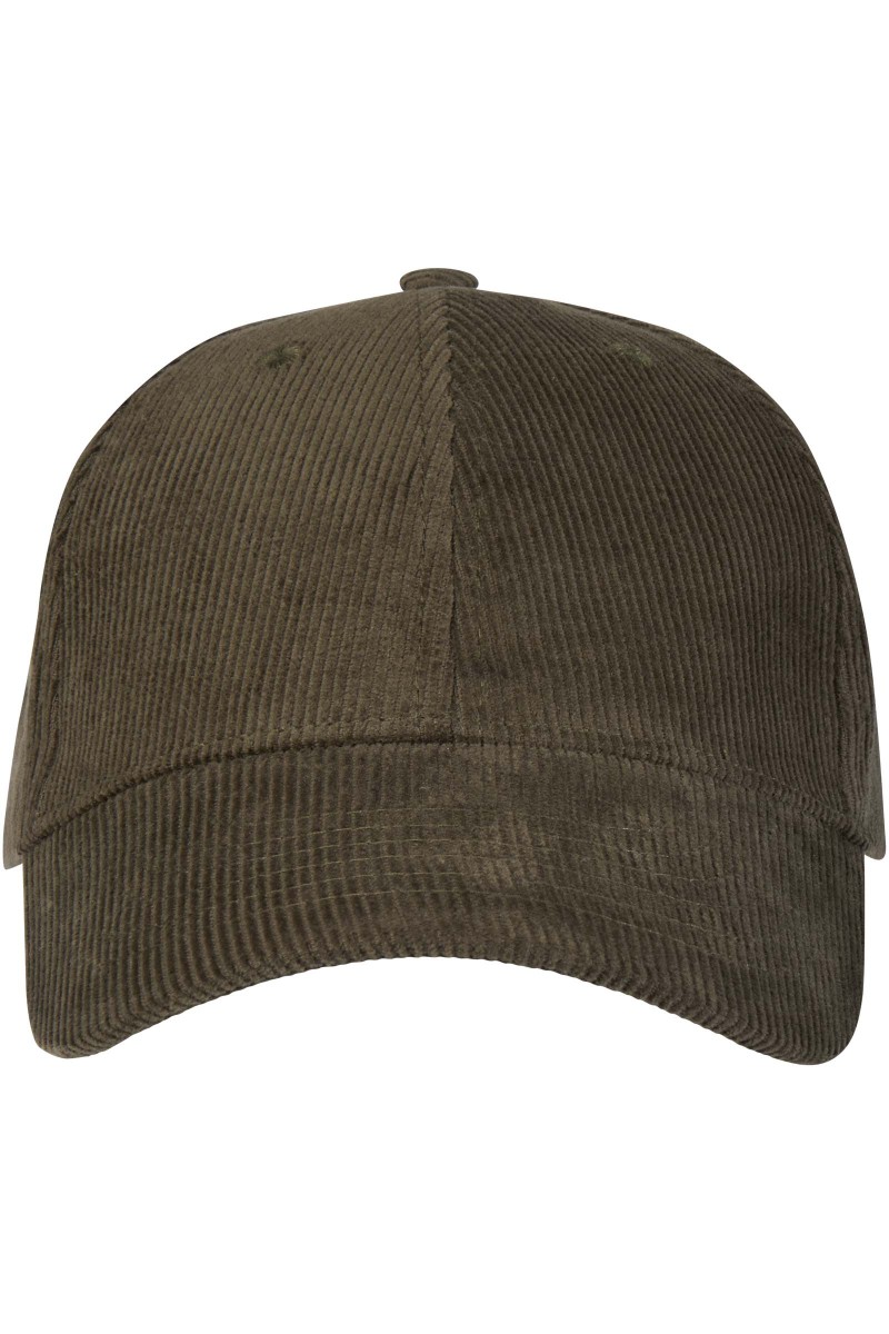 Hutton 6 panel recycled corduroy cap