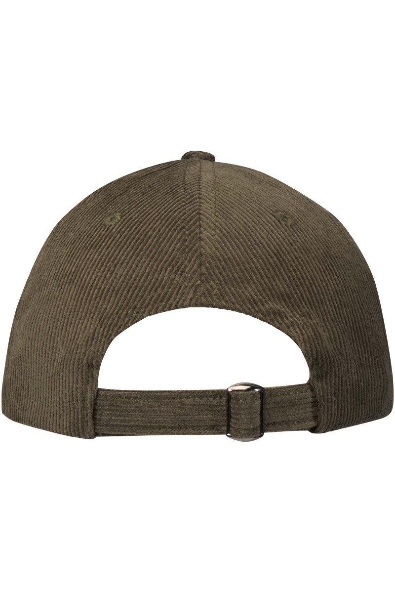 Hutton 6 panel recycled corduroy cap