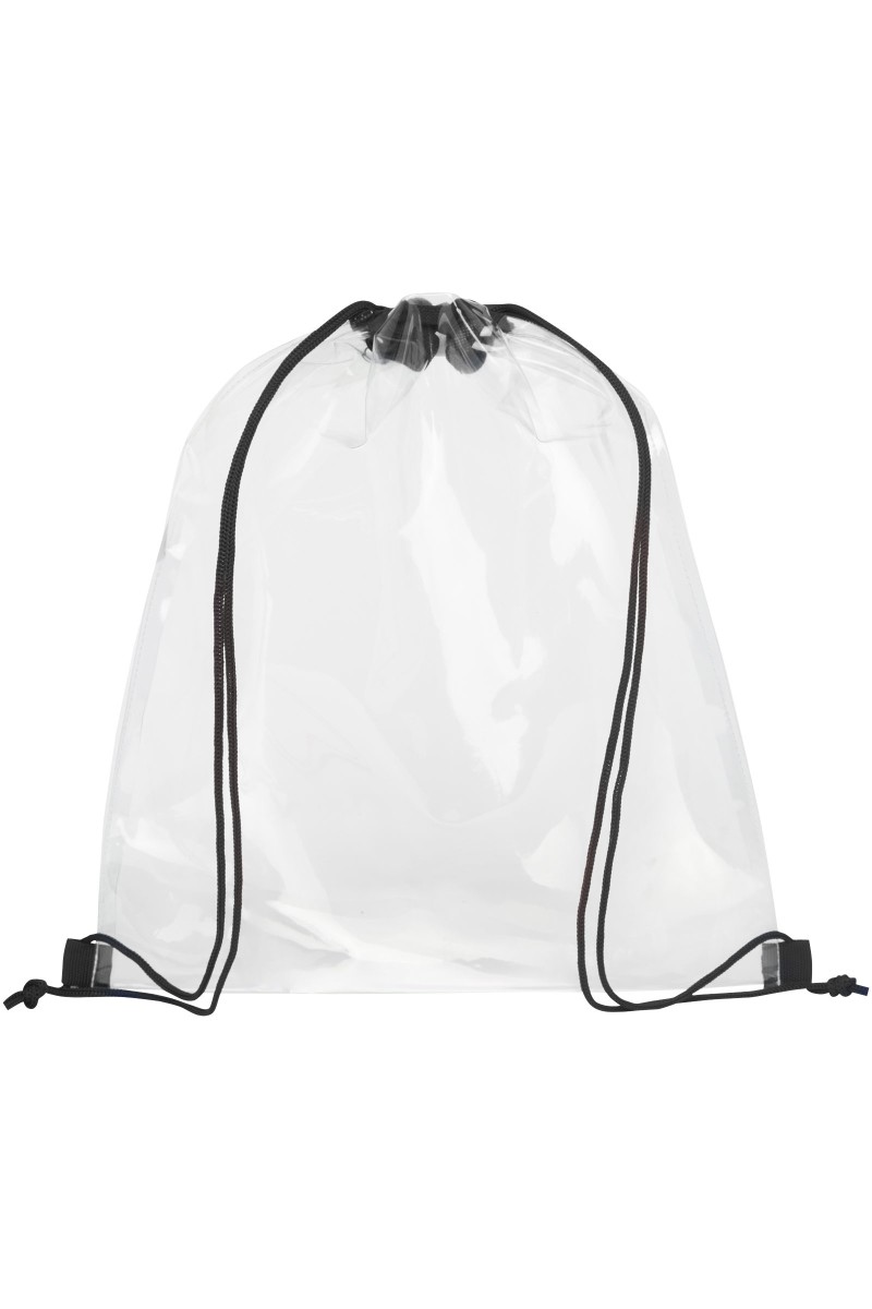 Lancaster transparent drawstring bag 5L