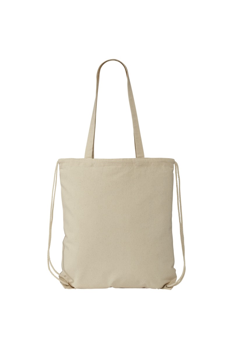 Eliza 240 g/m² cotton drawstring bag 6L