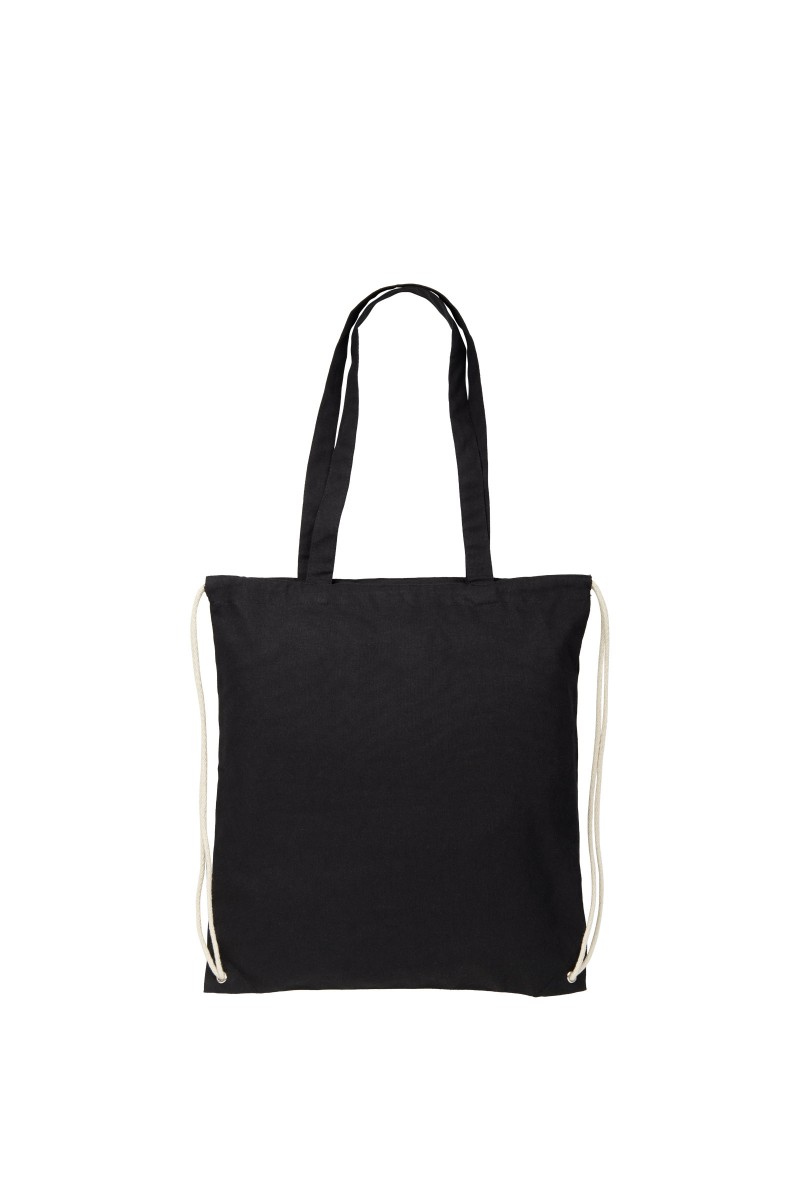 Eliza 240 g/m² cotton drawstring bag 6L