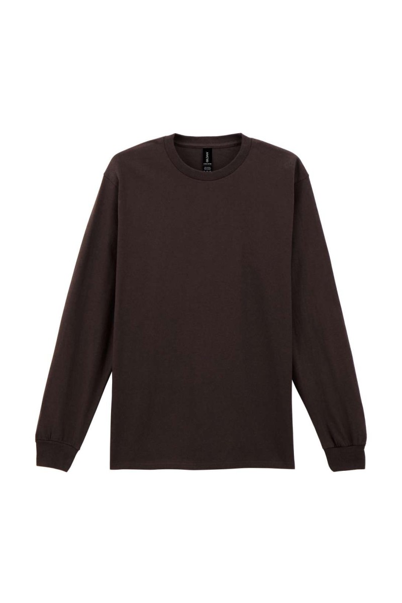 Tricou cu mânecă lungă Ultra Cotton™ pentru adulți - Gildan