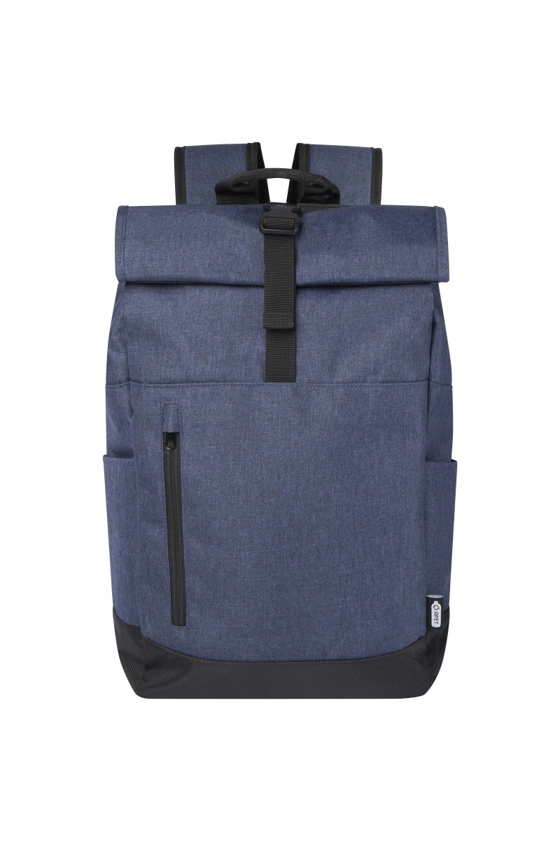 Libra 15.6" GRS recycled roll-up laptop backpack 12L