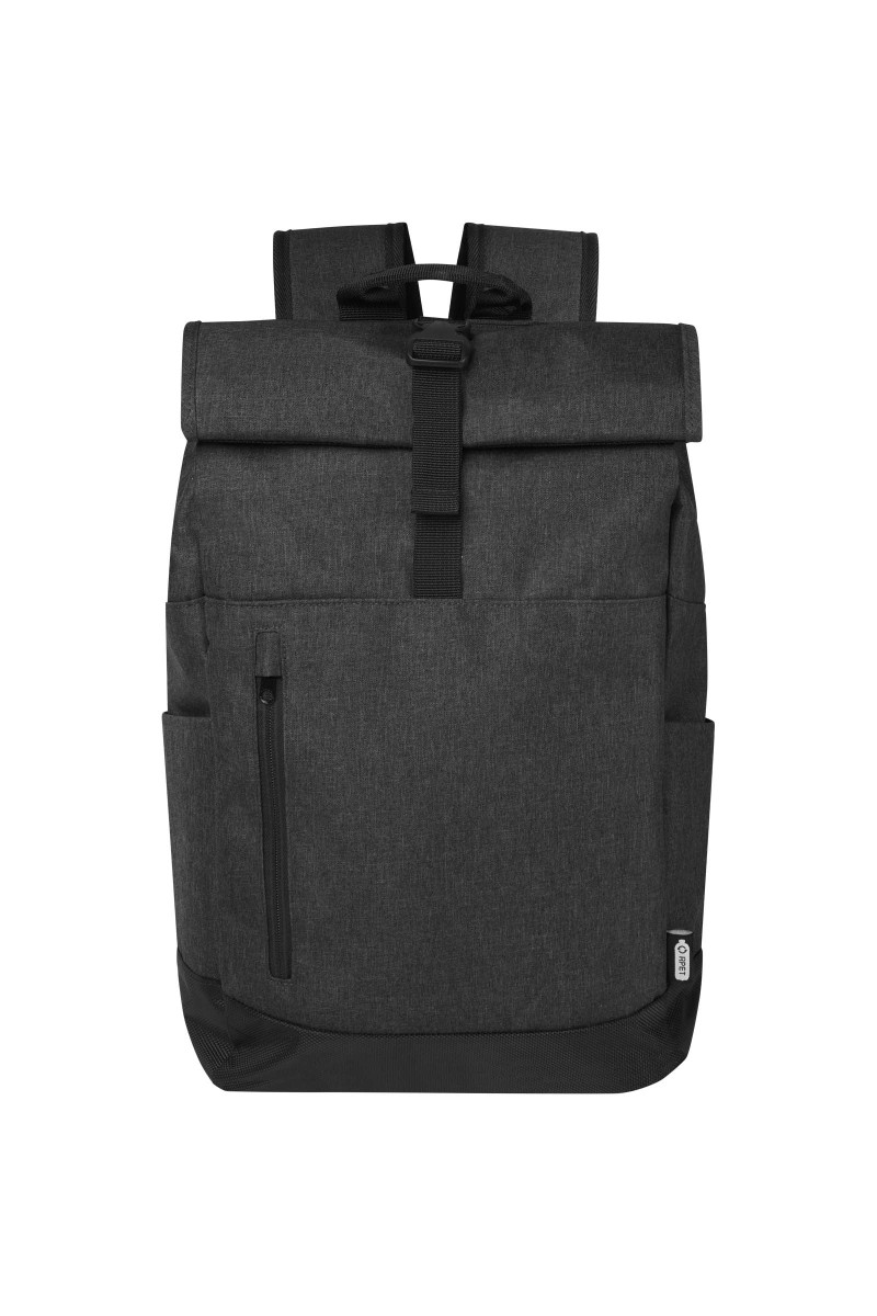 Libra 15.6" GRS recycled roll-up laptop backpack 12L