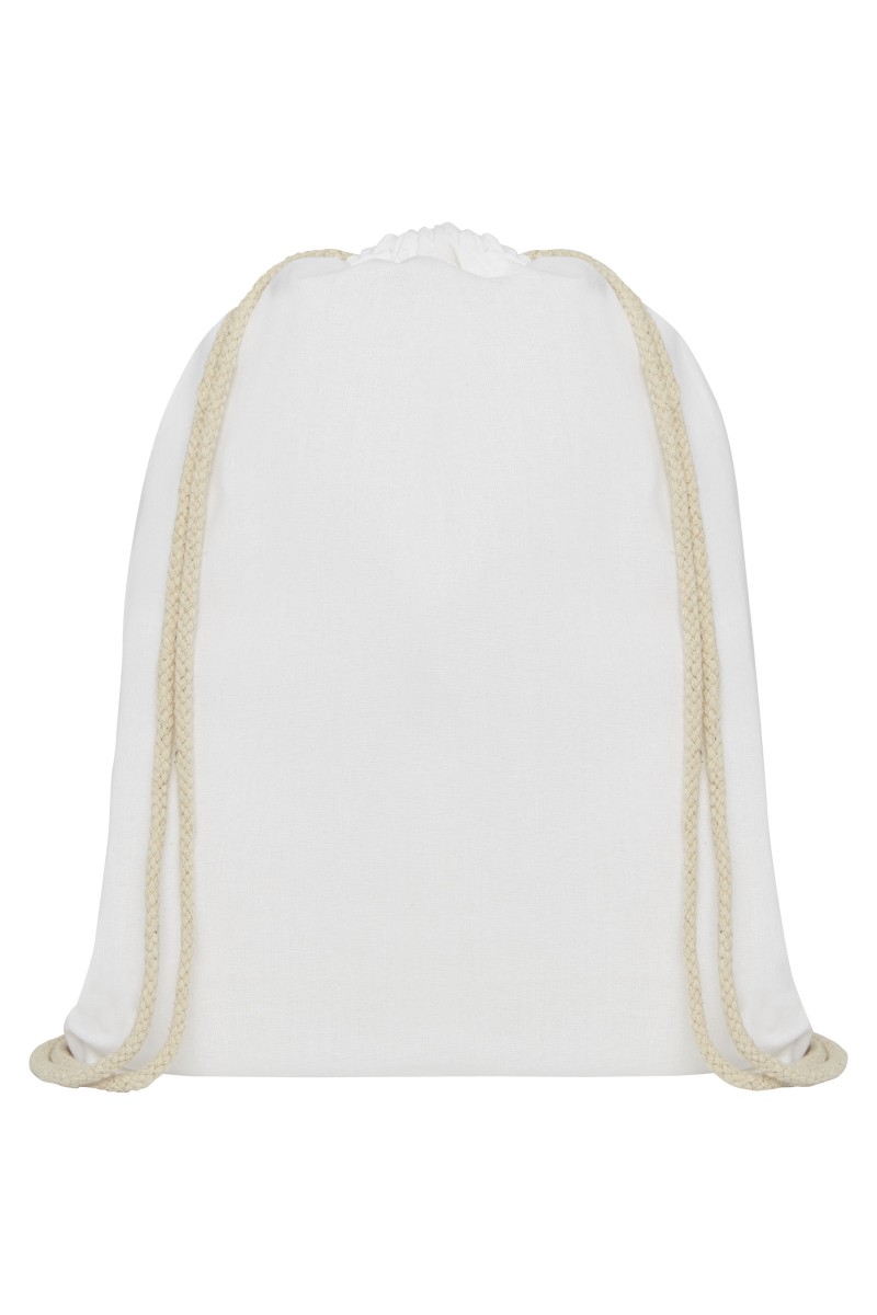 Oregon 140 g/m² cotton drawstring bag 5L