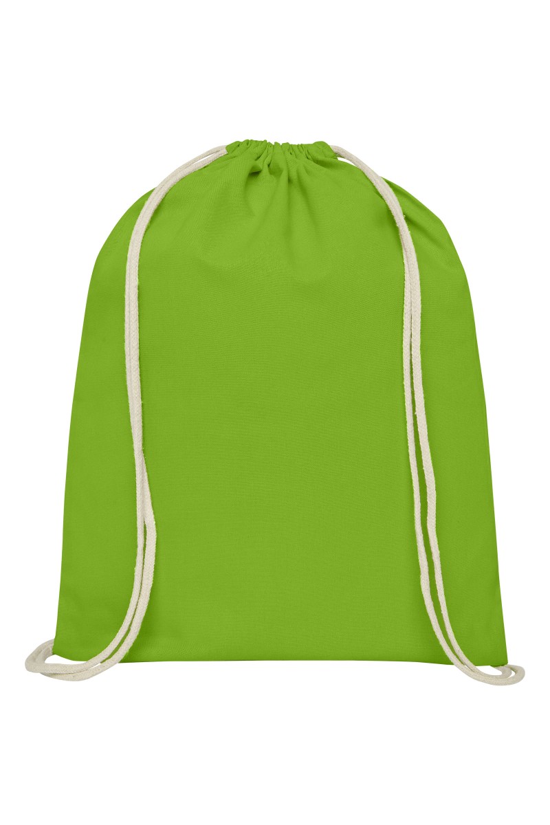 Oregon 140 g/m² cotton drawstring bag 5L
