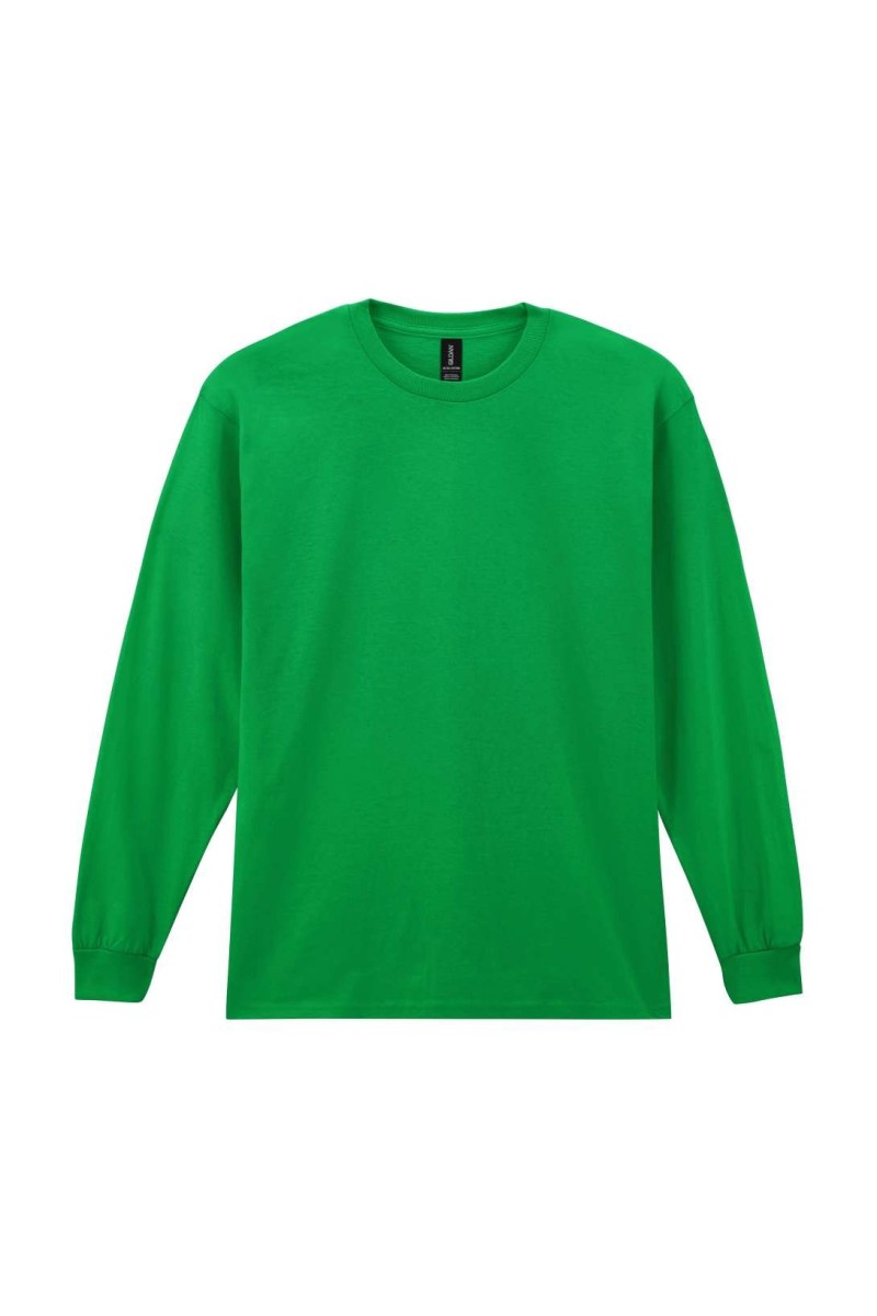 Tricou cu mânecă lungă Ultra Cotton™ pentru adulți - Gildan