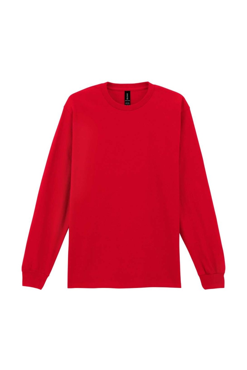 Tricou cu mânecă lungă Ultra Cotton™ pentru adulți - Gildan