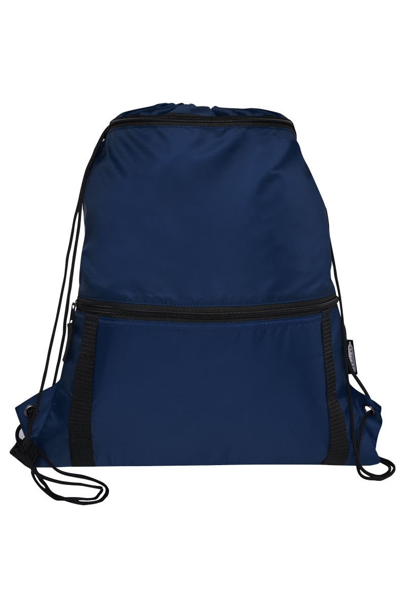 Adventure recycled insulated drawstring bag 9L