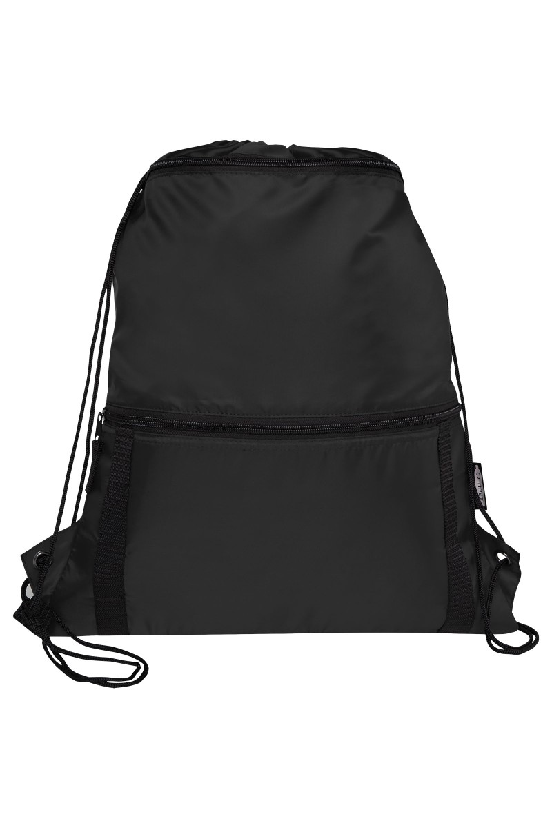 Adventure recycled insulated drawstring bag 9L