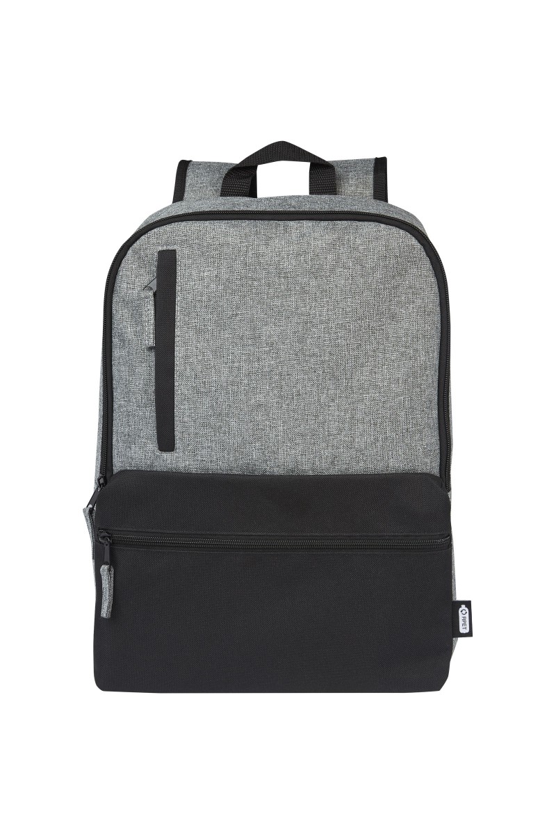 Reclaim 15" GRS recycled two-tone laptop backpack 14L