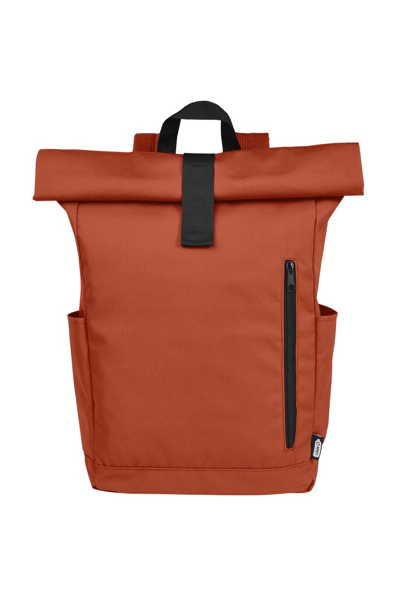 Byron 15.6" GRS RPET roll-top backpack 18L
