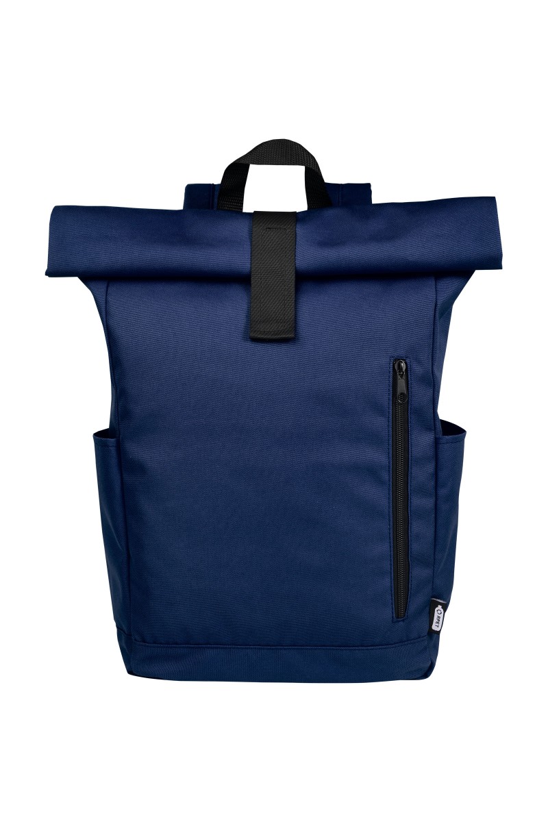 Byron 15.6" GRS RPET roll-top backpack 18L