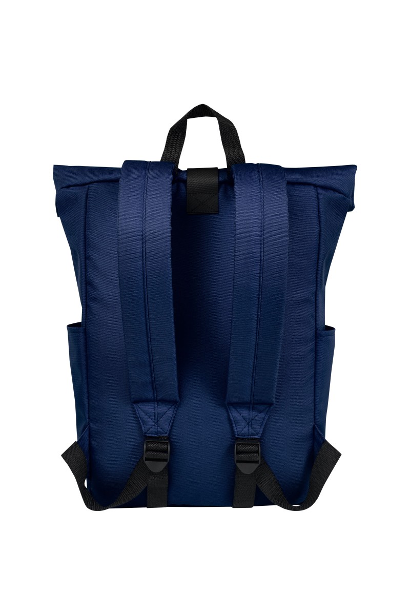 Byron 15.6" GRS RPET roll-top backpack 18L