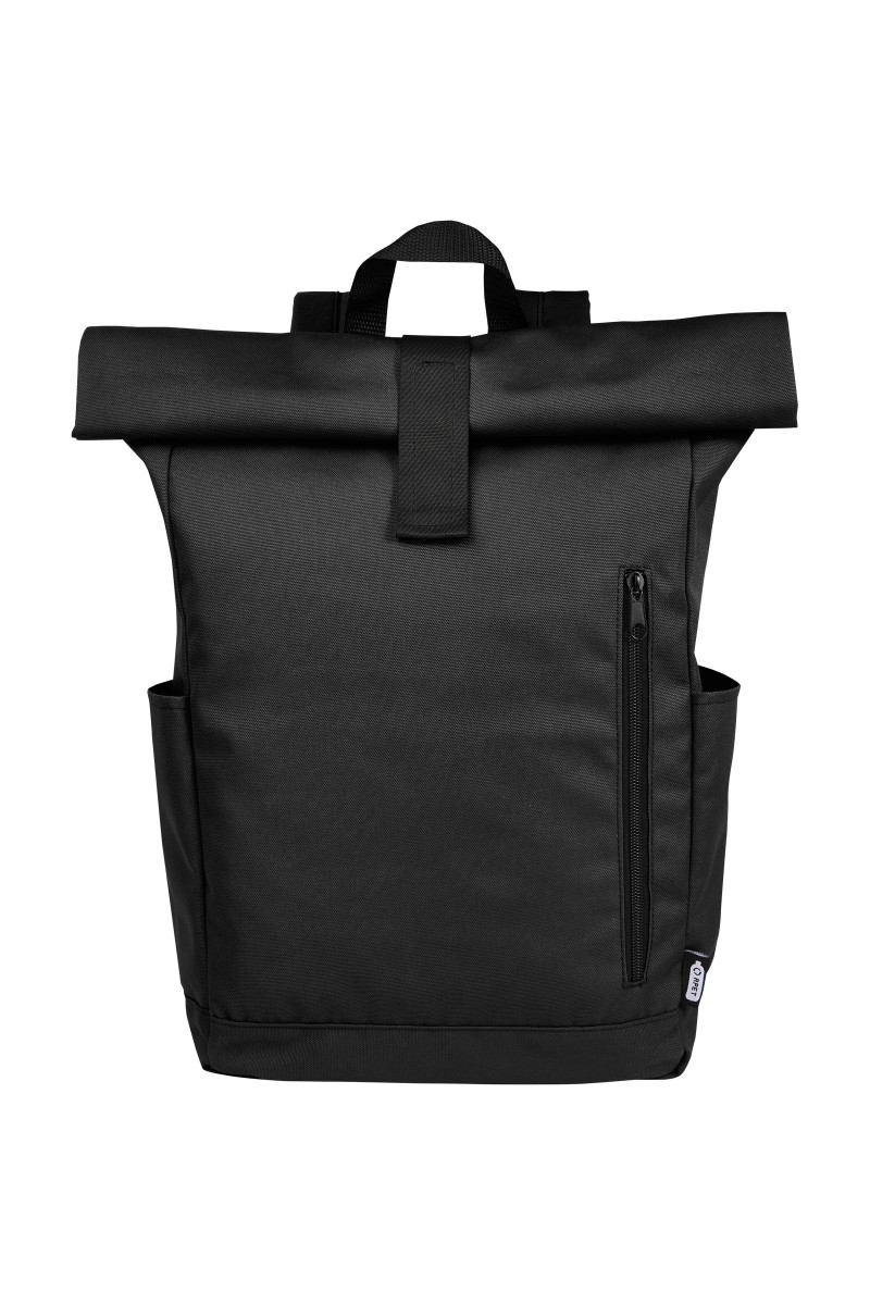 Byron 15.6" GRS RPET roll-top backpack 18L