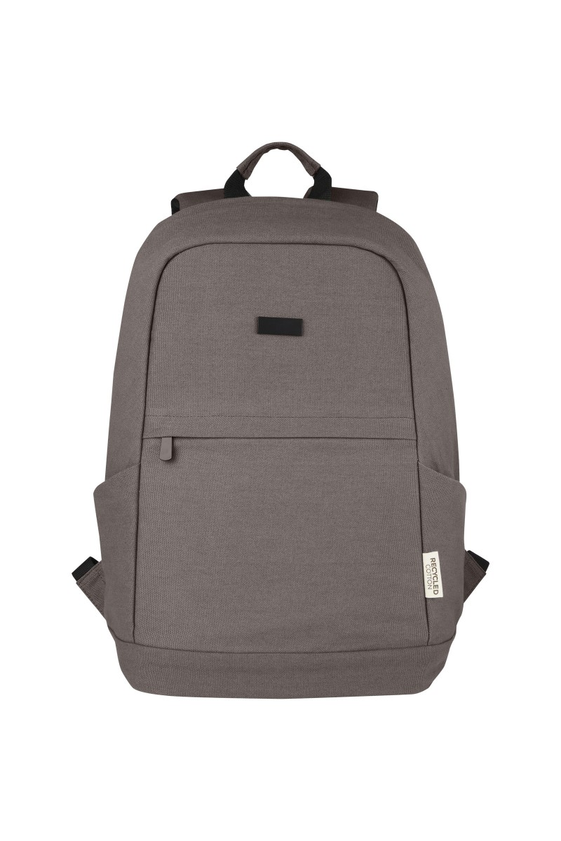 Joey 15.6" GRS recycled canvas anti-theft laptop backpack 18L