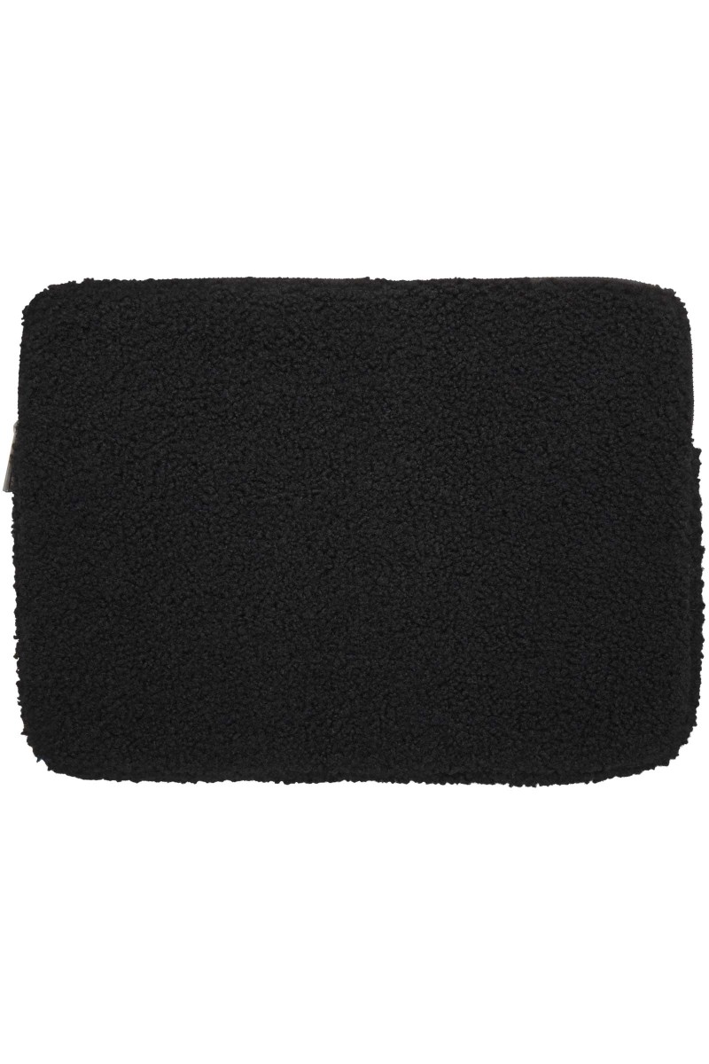 Bear 13" GRS recycled sherpa laptop sleeve 2L