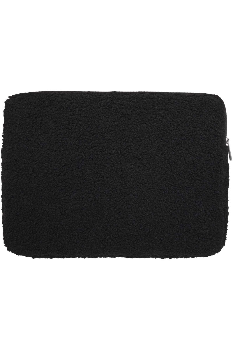 Bear 13" GRS recycled sherpa laptop sleeve 2L