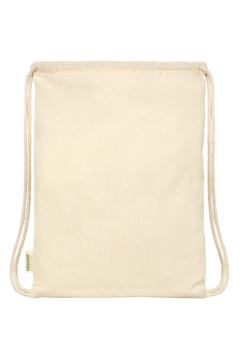 Odisha 100 g/m² OCS organic drawstring bag 5L