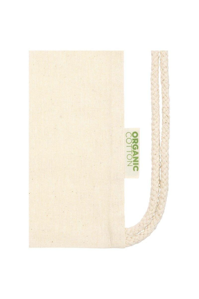 Odisha 100 g/m² OCS organic drawstring bag 5L