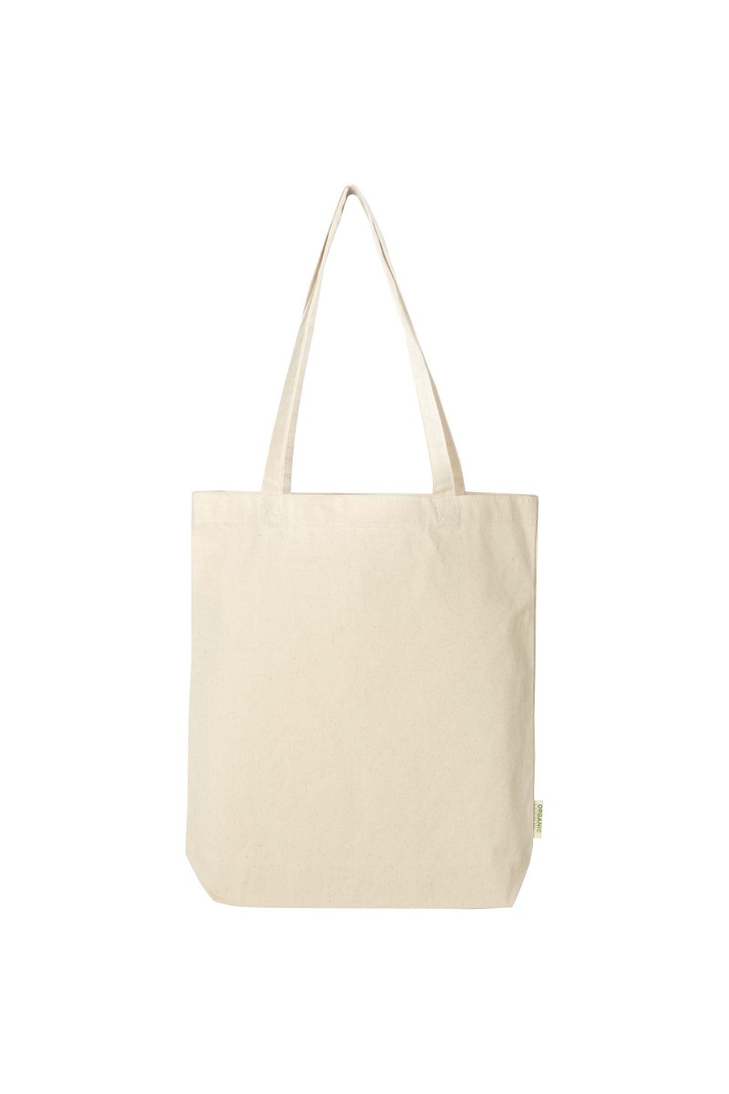 Odisha 180 g/m² OCS organic wide bottom tote bag 11L