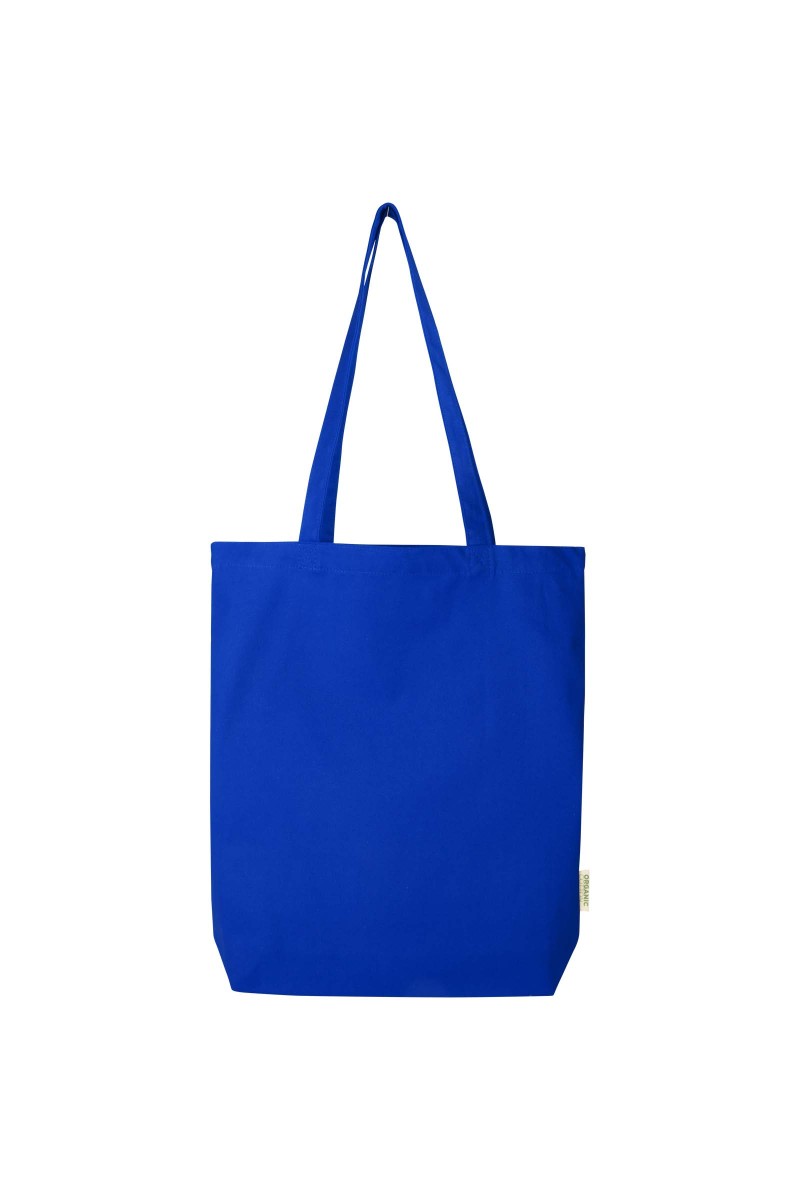 Odisha 180 g/m² OCS organic wide bottom tote bag 11L