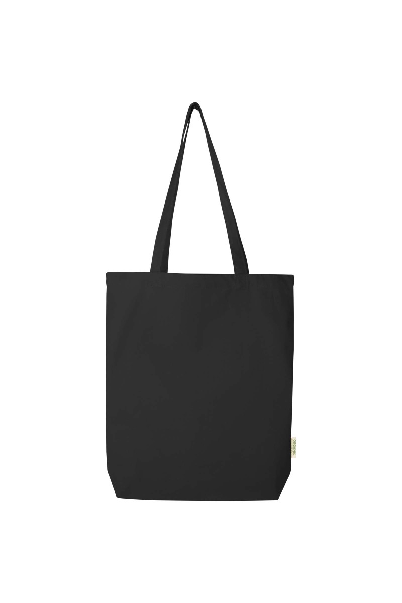 Odisha 180 g/m² OCS organic wide bottom tote bag 11L