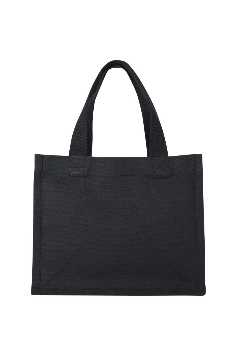 Odessa 220 g/m² GRS recycled cotton mini gusset tote bag 9L