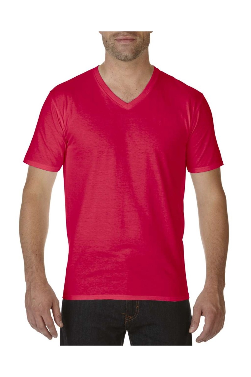 Tricou cu decolteu în V PREMIUM COTTON® pentru bărbați
