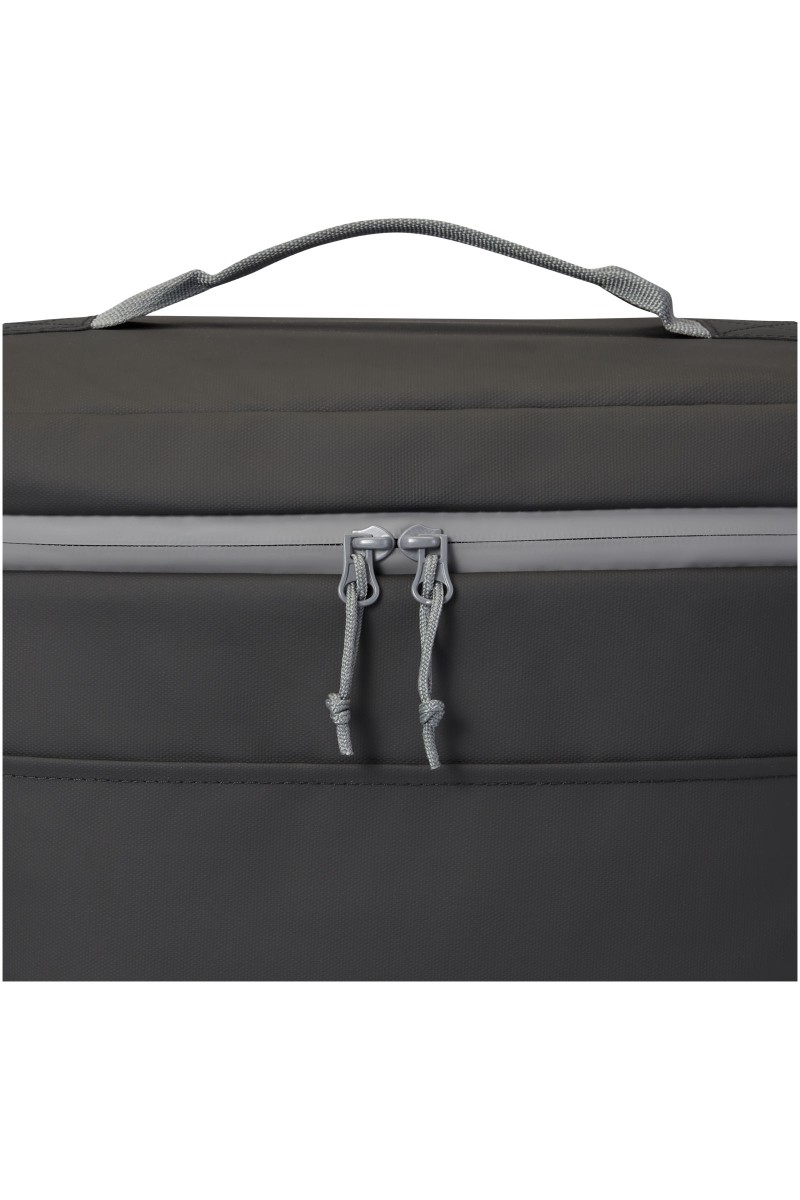 Aqua 20-can GRS recycled water resistant cooler bag 22L