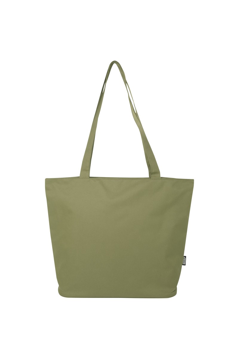Panama GRS recycled zippered tote bag 20L