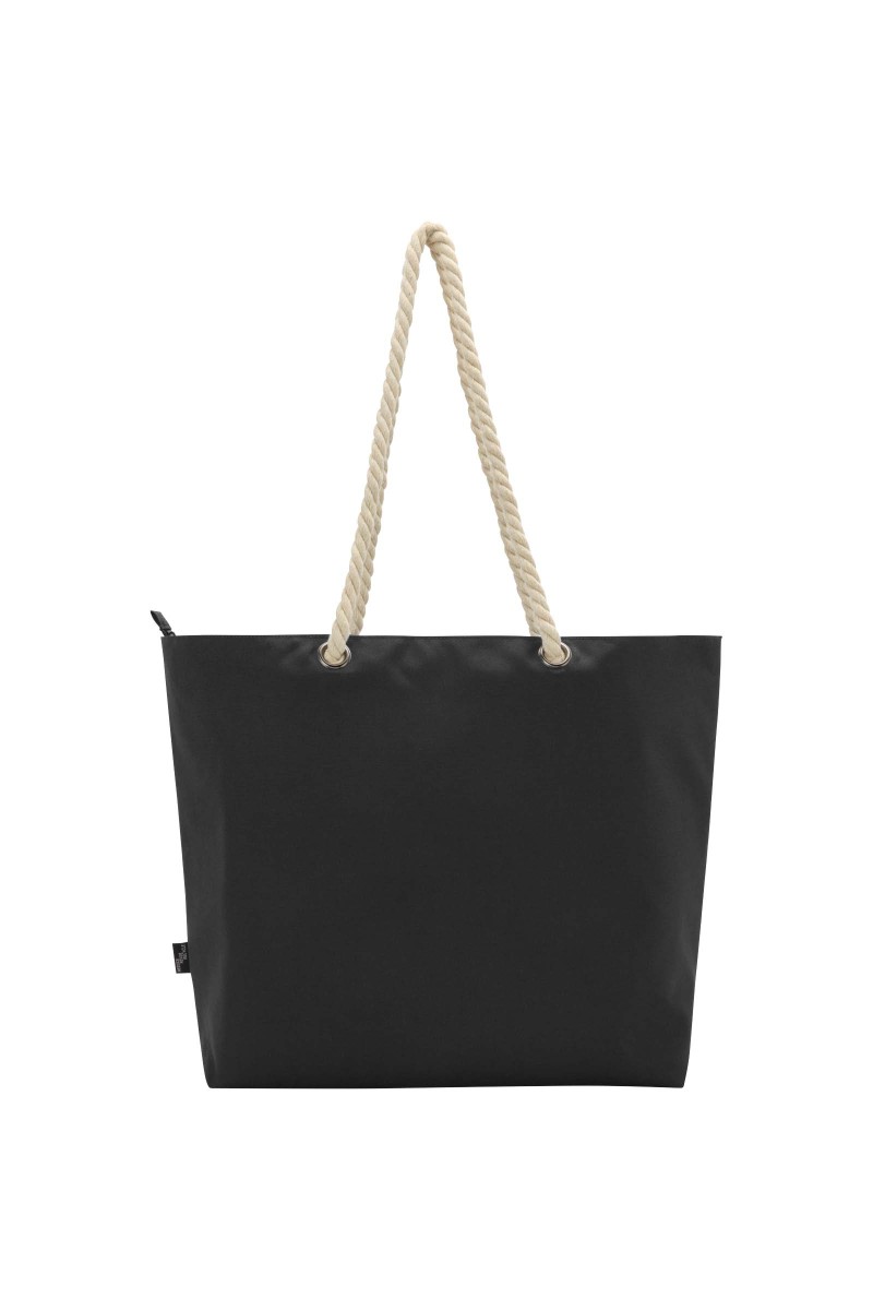 Panama GRS recycled beach cooler tote bag with cord handles 23L