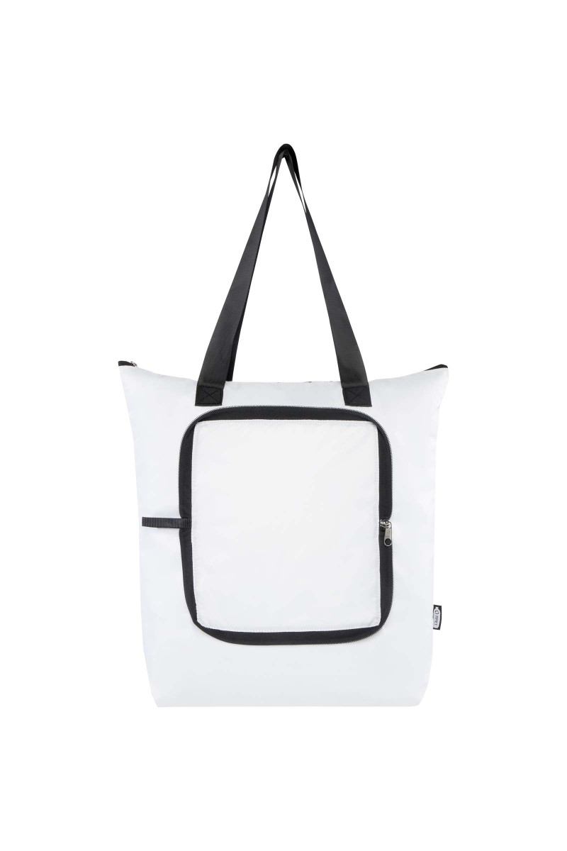 EcoFold RPET foldable tote cooler bag 15L