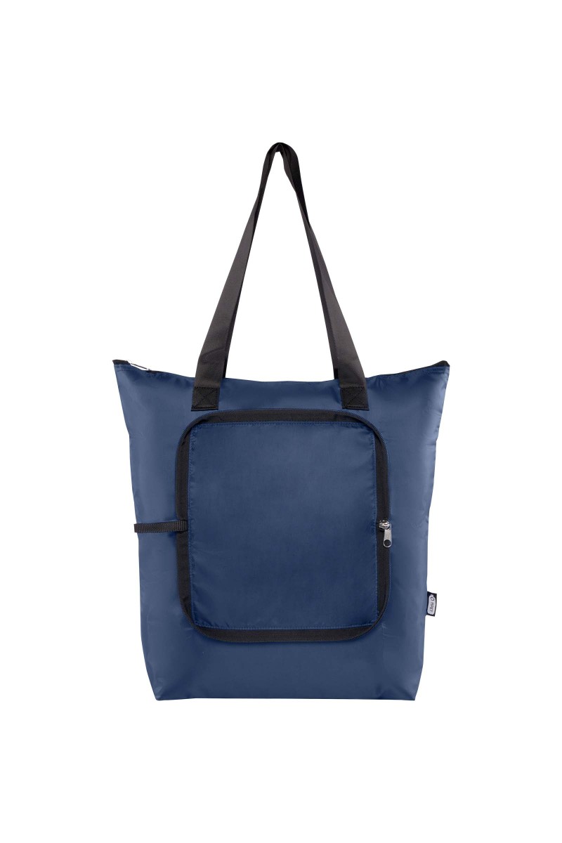 EcoFold RPET foldable tote cooler bag 15L