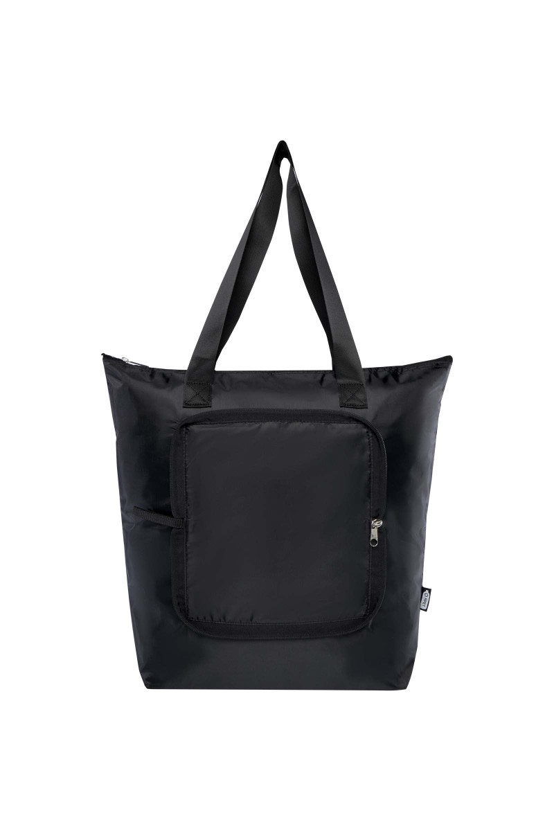 EcoFold RPET foldable tote cooler bag 15L