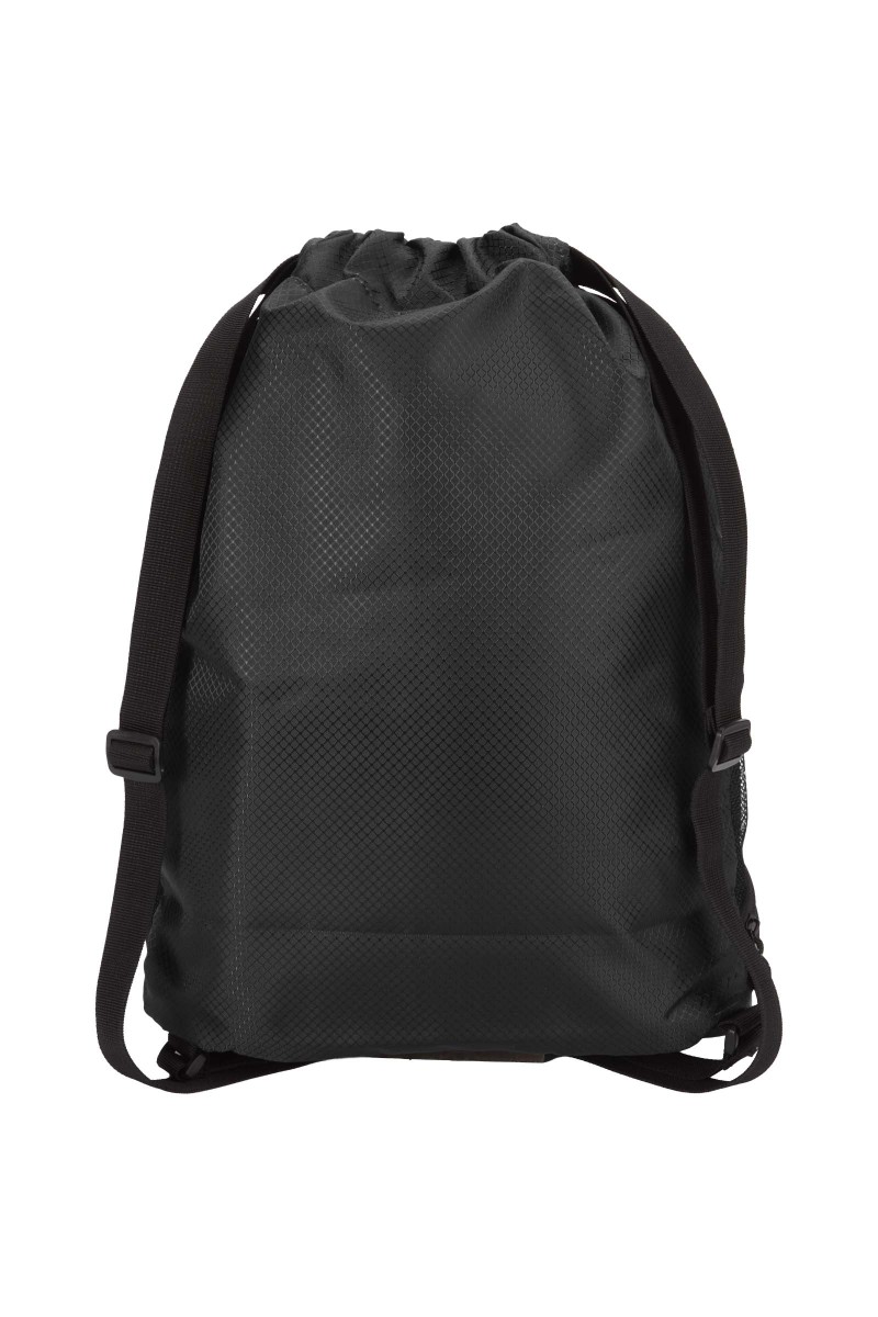 Nomad GRS recycled sports drawstring bag with bottom compartment 18L