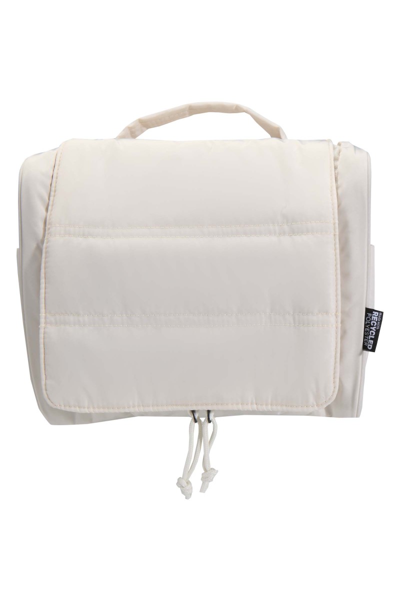 Puffer GRS recycled hangable toiletry bag 8L