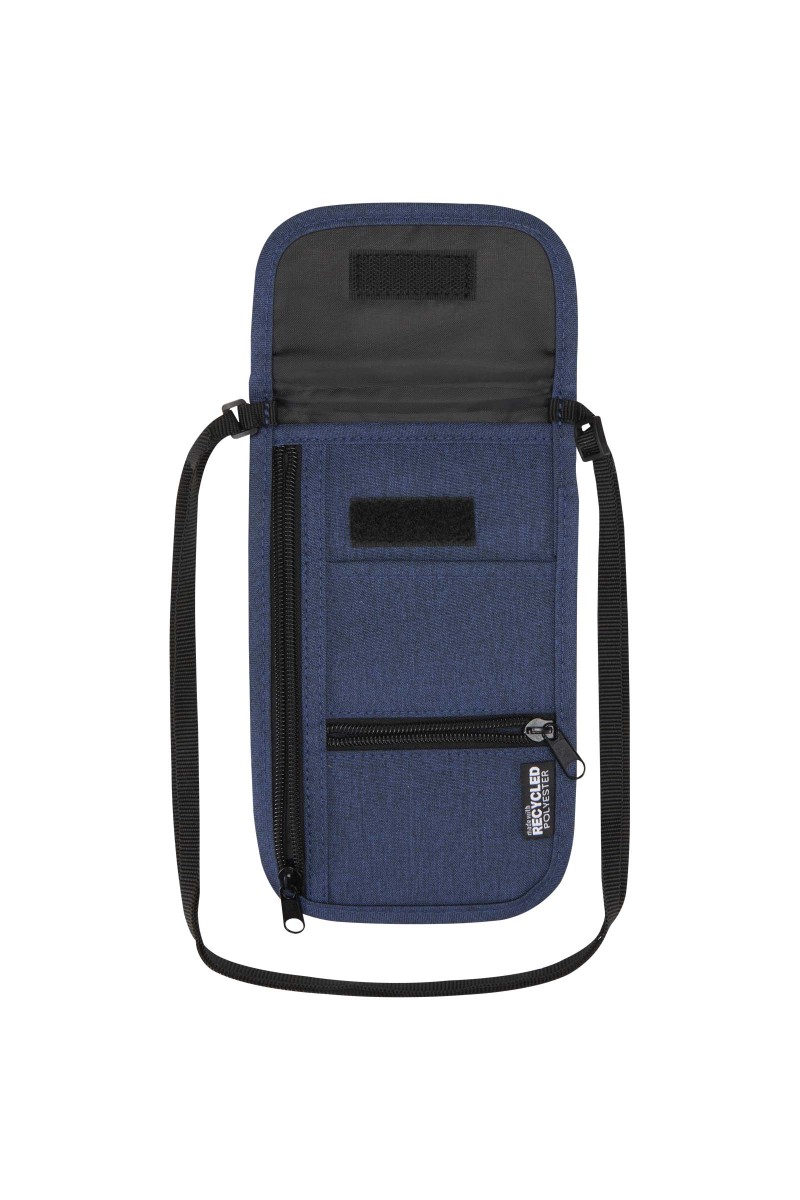 Ross GRS recycled smart travel pouch