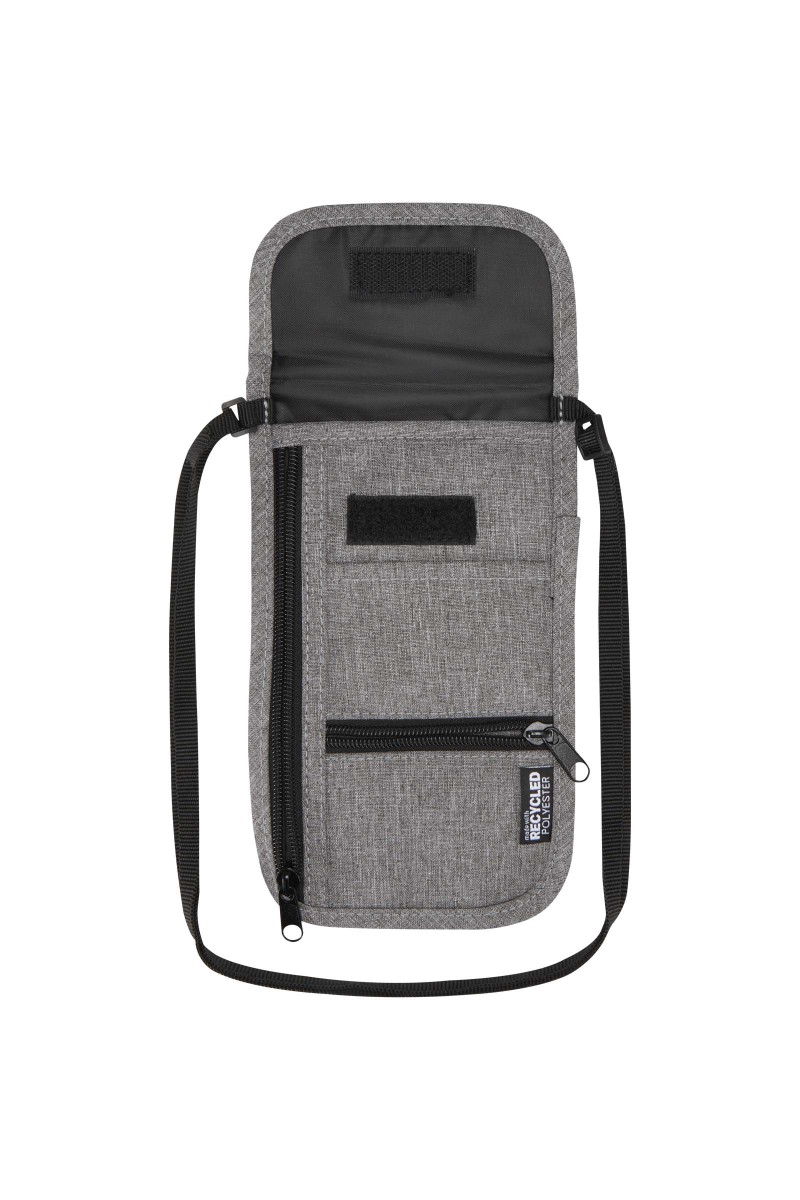 Ross GRS recycled smart travel pouch