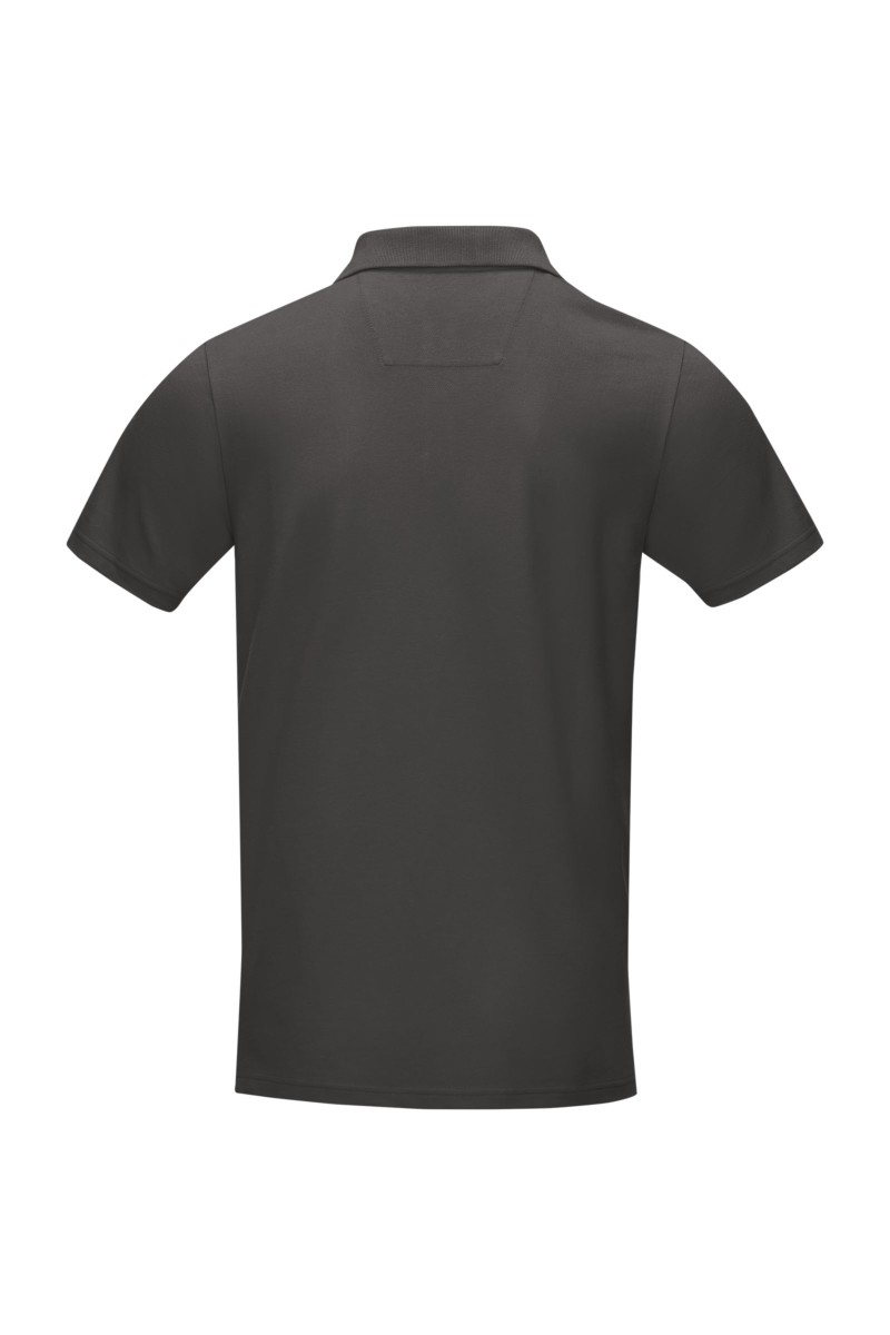Graphite short sleeve men’s organic polo