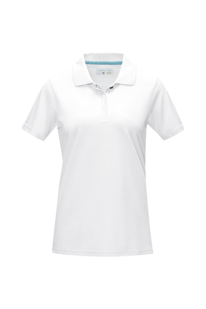 Graphite short sleeve women’s organic polo