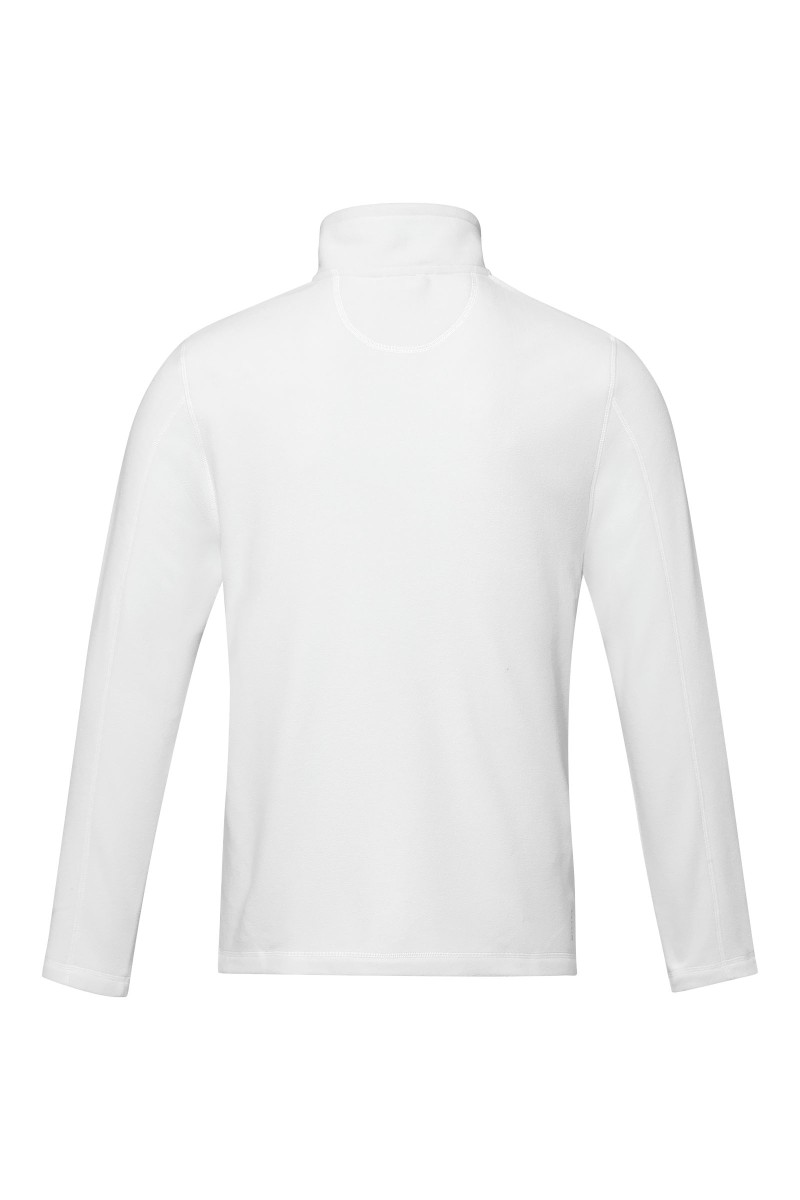 Amber men's GRS recycled full zip fleece jacket