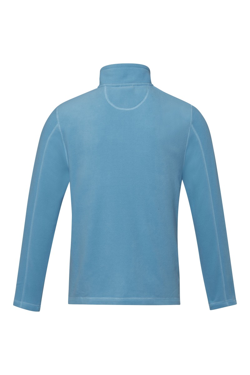 Amber men's GRS recycled full zip fleece jacket