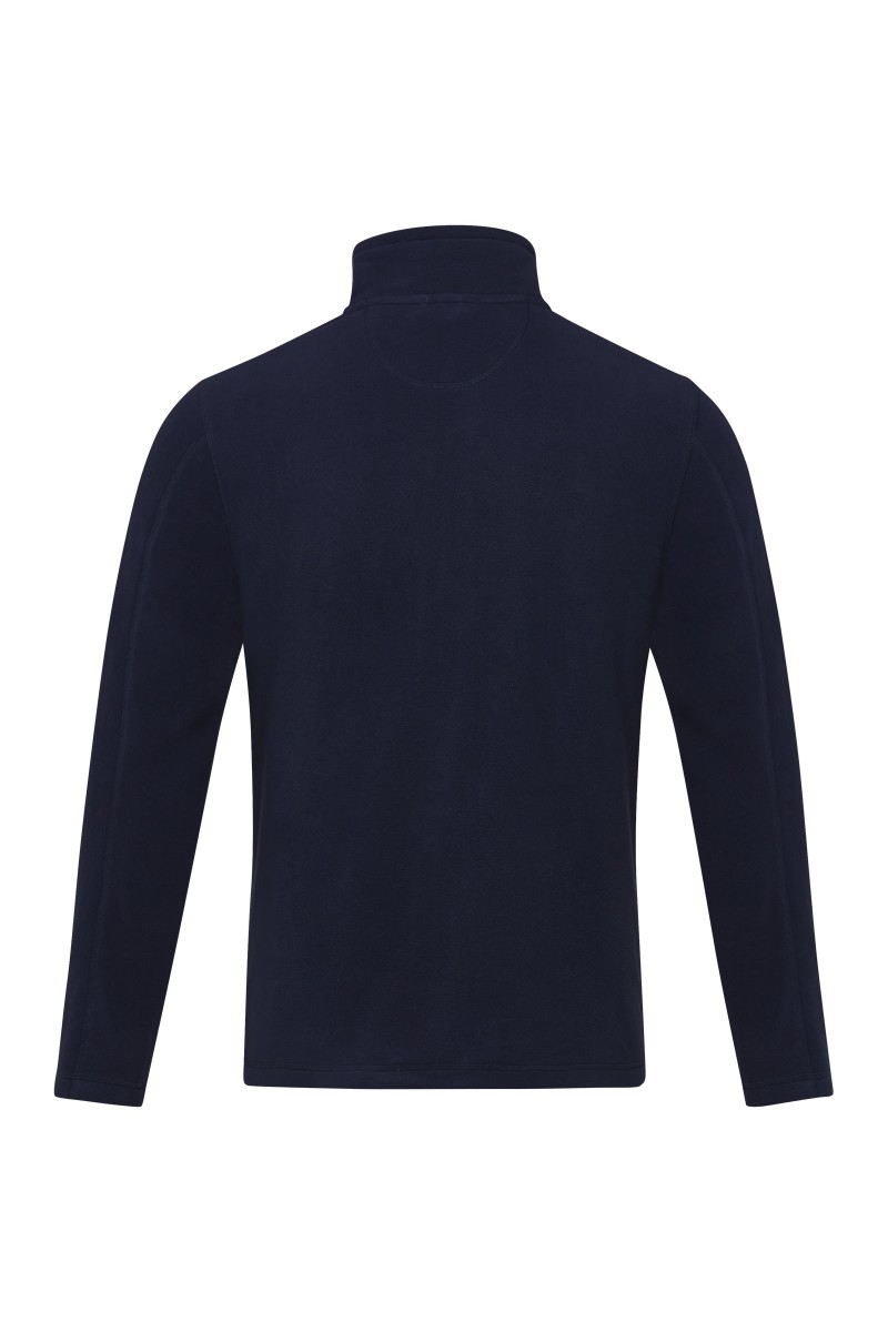 Amber men's GRS recycled full zip fleece jacket