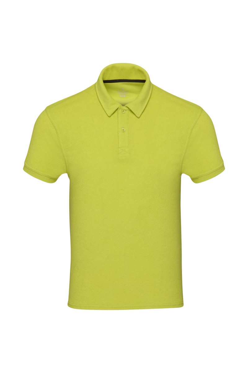 Akoya GRS recycled terry unisex polo