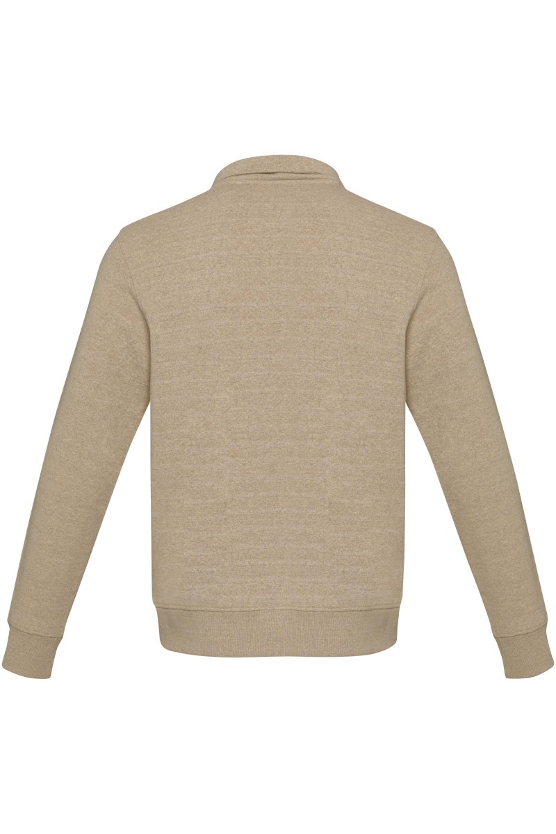 Tin unisex Aware™ recycled quarter zip sweater