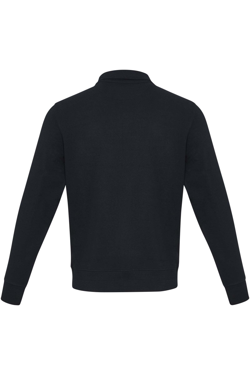 Tin unisex Aware™ recycled quarter zip sweater