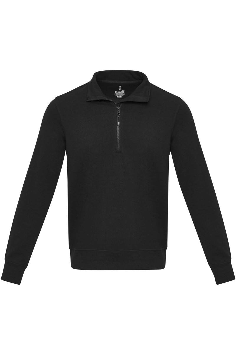Tin unisex Aware™ recycled quarter zip sweater