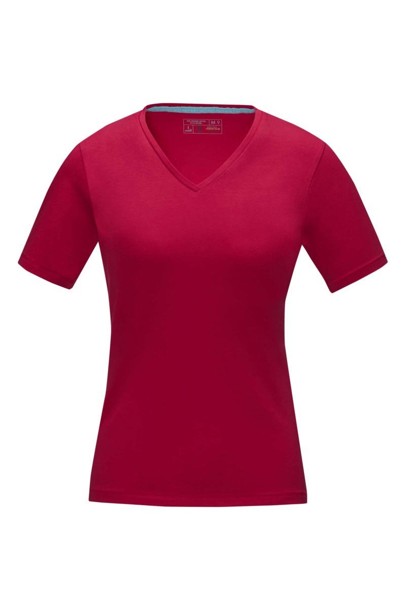 Kawartha short sleeve women's organic v-neck t-shirt